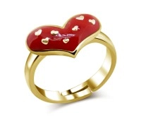 Kids Rings Beautiful Heart Shaped CDR-04-GP